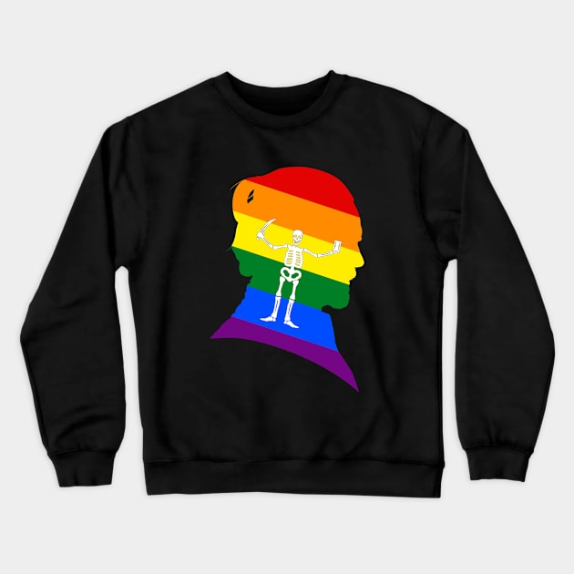 Black Sails Pride Crewneck Sweatshirt by shippingdragons